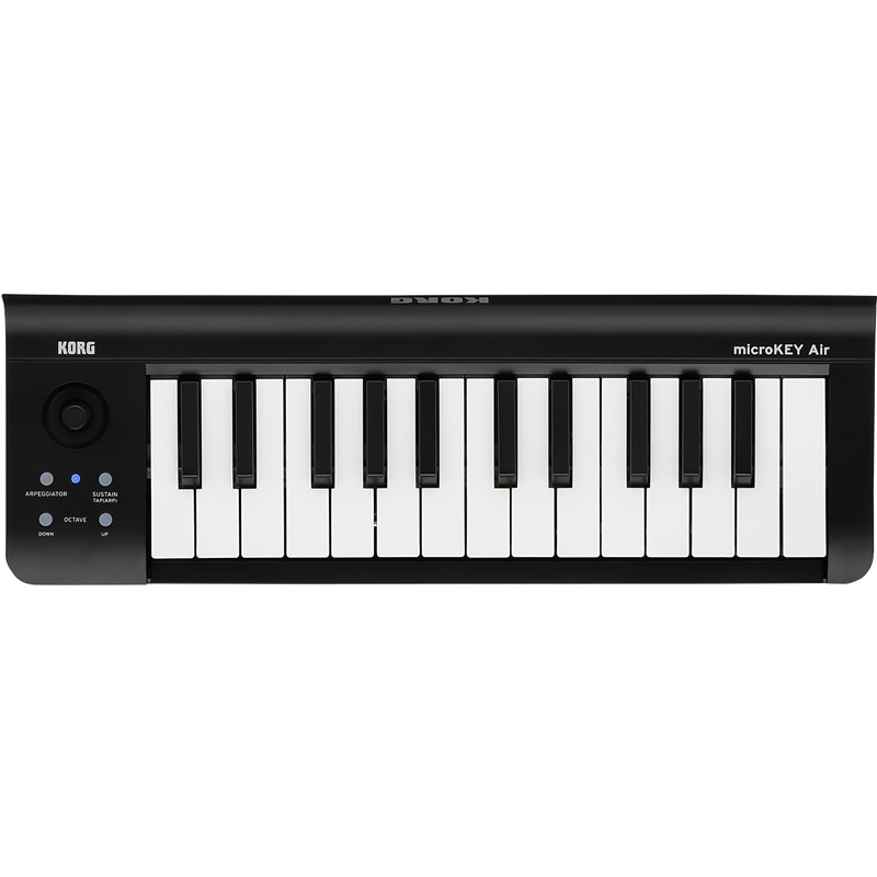 KORG ワイヤレス接続対応 MIDIキーボード microKEY2 Air-25 [ 25鍵モデル/Bluetooth接続 ] 【 第二世代 コルグ マイクロキー 音楽制作 DTM 電池駆動 USBバスパワー駆動 】【5と0のつく日はエントリー等でポイント4倍】＊｜サクラ楽器