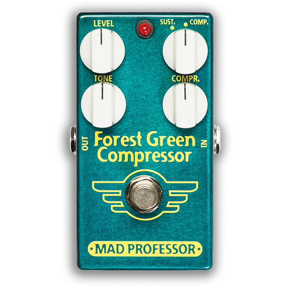 【ピック10枚セット付き！ 】MAD PROFESSOR エフェクター Forest Green Compressor FAC (FACTORY) フォレストグリーン コンプレッサー 【 マッドプロフェッサー ファクトリー 】【5と0のつく日は当店ポイント5倍！】｜サクラ楽器