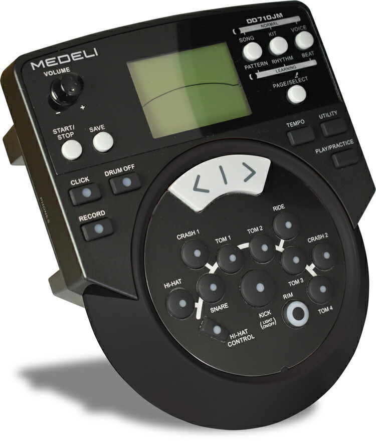 楽天市場】MEDELI 電子ドラム DD-502J/DD-504J/DD-512J/DD-710JM