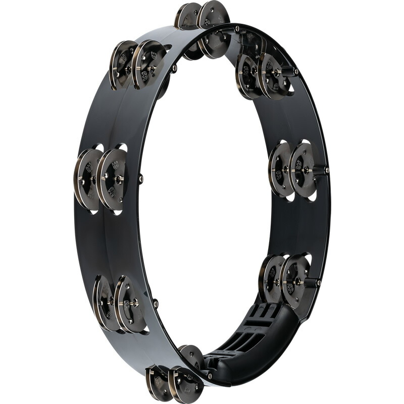 MEINL Percussion タンバリン Headliner シリーズ ABS樹脂フレーム(2rows) HTT10BK 【 マイネル パーカッション Tour Tambourine 10インチ(約25cm) 】【5と0のつく日は当店ポイント5倍！】