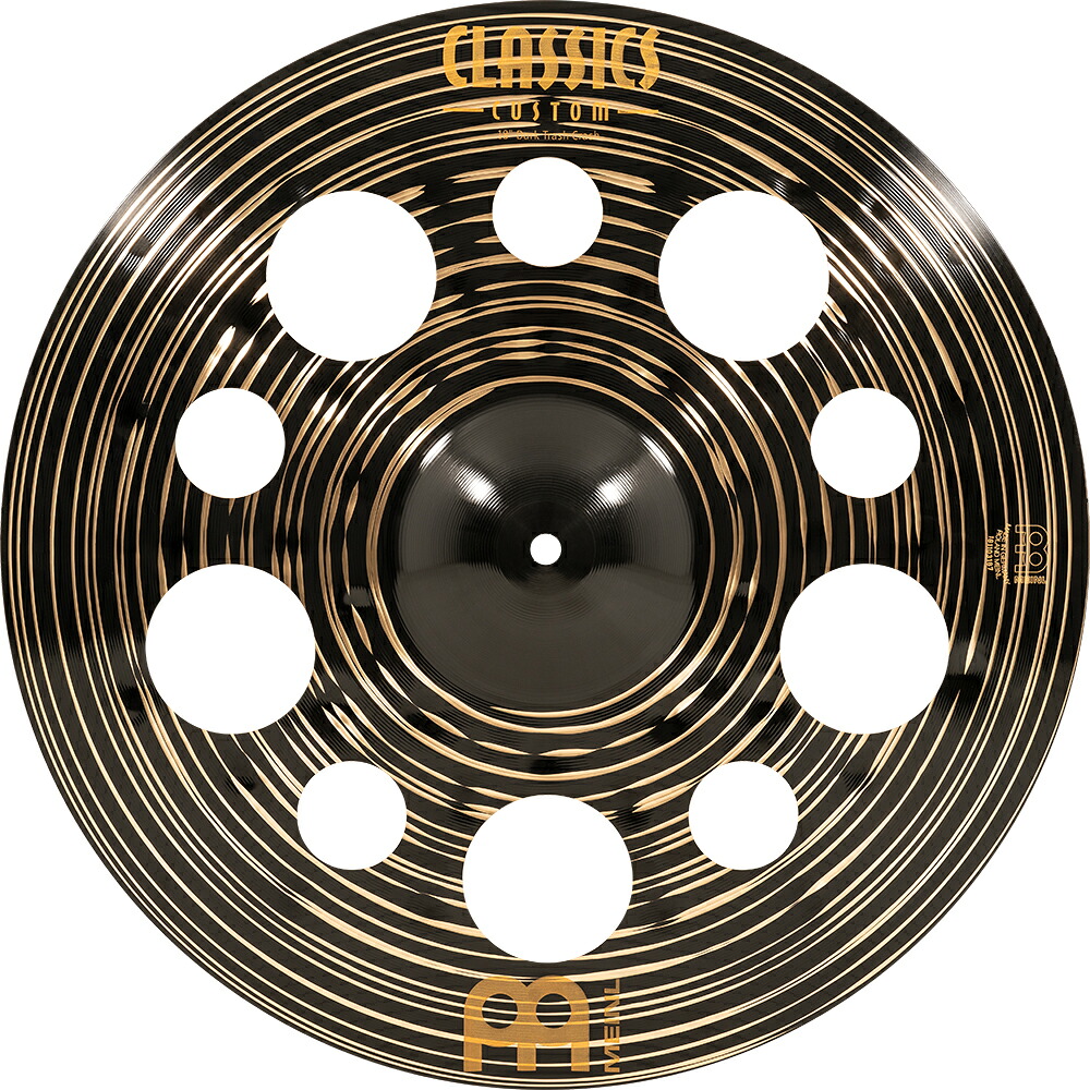 MEINL Cymbals クラッシュシンバル Classics Custom Dark シリーズ 18" Trash Crash CC18DATRC 【 マイネル シンバル ドラム 】【5と0のつく日は当店ポイント5倍！】｜サクラ楽器