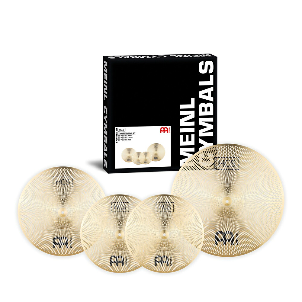 MEINL Cymbals シンバルセット HCSシリーズ Practice Cymbals ３枚セット P-HCS141620 【 マイネル シンバル ドラム プラクティス 練習用 2023 】【5と0のつく日は当店ポイント5倍！】｜サクラ楽器