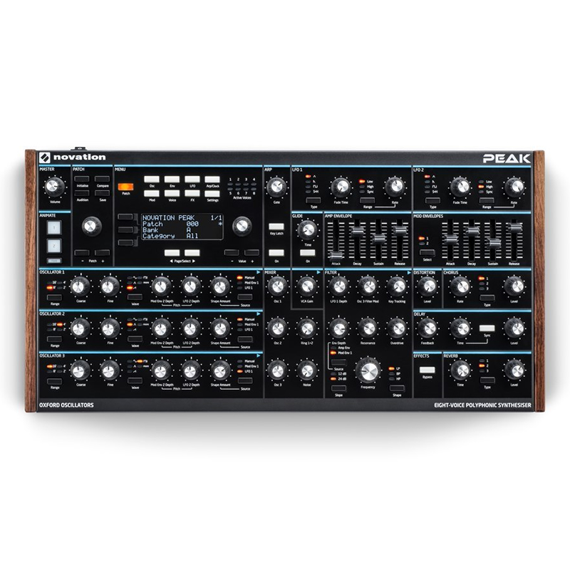 特上美品 Novation | PEAK ポリフォニックシンセサイザー - 通販 - www