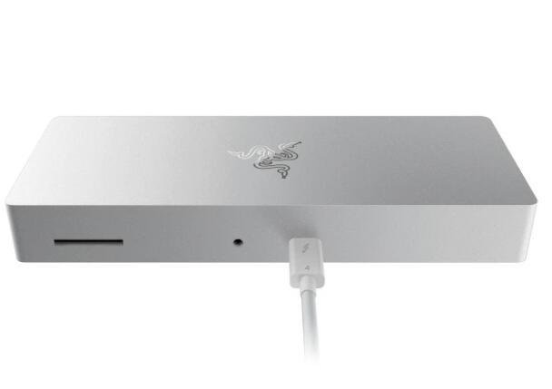 Razer Thunderbolt 4 Dock (Mercury White) 縛ステイション Thunderbolt 4 USB-A 3.2 Gen 2 ギガビットイーサネットポート UHS-II SD 歌留多拡張スロット 3.5粍 4K/8K見せびらかす最終生産物 Windows Mac 【日本定め事代わりになる店引きうける品】 RC21-01690200-R3J1