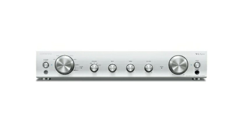 ONKYO プリメインアンプ  A-5VL(S) しろがね色 降車口