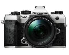OM SYSTEM オーエムシステム OM-5 Mark II 14-150粍 II 水晶体一揃いの道具 しろがね色