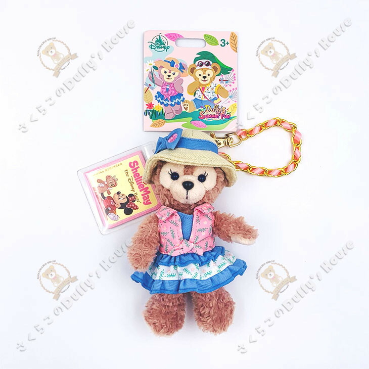 8188 上海ディズニー　サマー　シェリーメイ　キーチェーン 夏日 サマー シェリーメイ ぬいぐるみキーチェーン｜上海