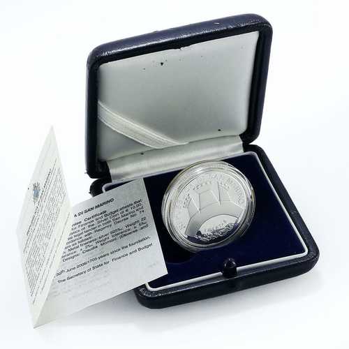 サンマリノ共和国 10ユーロ 彫刻家アントニオ・カノーヴァ生誕190周年記念銀貨 2006年｜世界の紙幣・金・銀・銅 ラフテル