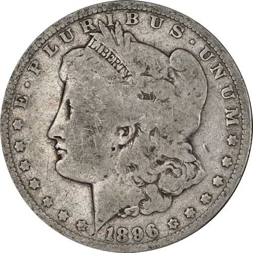 1896年Oミント モーガン銀貨 - VAM - マイクロ「o」|世界の紙幣・金・銀・銅 ラフテル