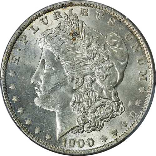 1900年O/CCモルガン銀貨 PCGS MS61 VAM 11 美しい光沢 美しい打刻|世界の紙幣・金・銀・銅 ラフテル