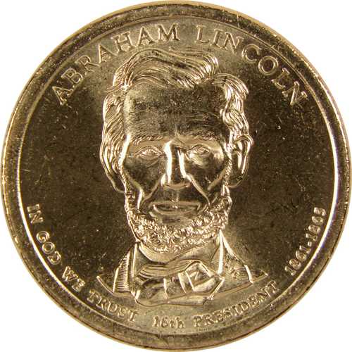 2010年 P エイブラハム・リンカーン大統領ドル 未使用品 1ドル硬貨｜世界の紙幣・金・銀・銅 ラフテル
