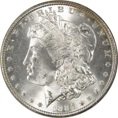 1884年 モーガン・ダラー BU 極美品 未流通 銀貨 1ドル|世界の紙幣・金・銀・銅 ラフテル