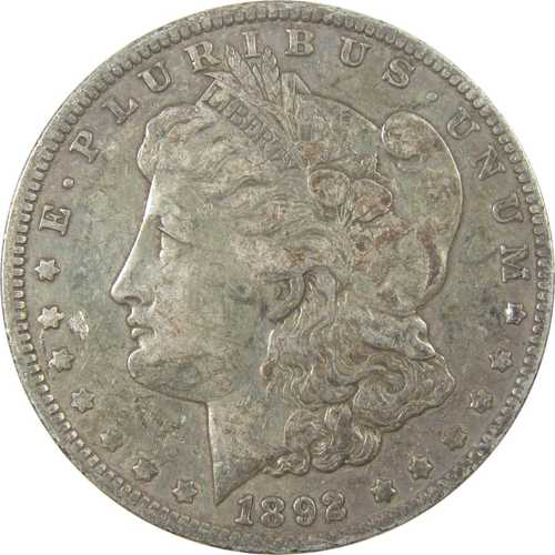 1892年 O モーガン銀貨 VF 極美品 1ドル硬貨｜世界の紙幣・金・銀・銅 ラフテル