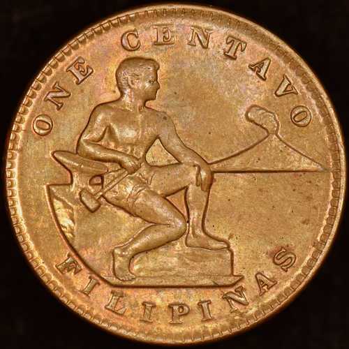 1939年 フィリピン 1センタボ AU ほぼ未使用コイン 1C UNC M 信頼|世界の紙幣・金・銀・銅 ラフテル