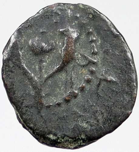 紀元前134年 古代ユダヤ王 ヒュルカノス1世 聖書 ギリシャ時代 コイン HENDIN 1141 i119974｜世界の紙幣・金・銀・銅 ラフテル