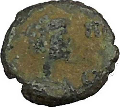 レオ1世（十字架付き）西暦457年　本物の古代ローマ硬貨 i39679｜世界の紙幣・金・銀・銅 ラフテル