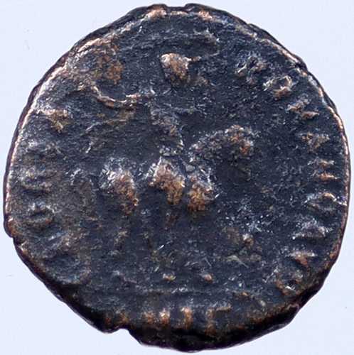 ホノリウス(騎馬)392年 古代ローマのオリジナル本物コイン i119247|世界の紙幣・金・銀・銅 ラフテル