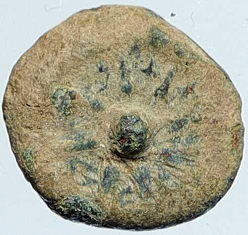 アレクサンダー・ヤンナエウス 聖書時代のエルサレム ユダヤ人 寡婦の献金コイン HEND 1150 i108450｜世界の紙幣・金・銀・銅 ラフテル