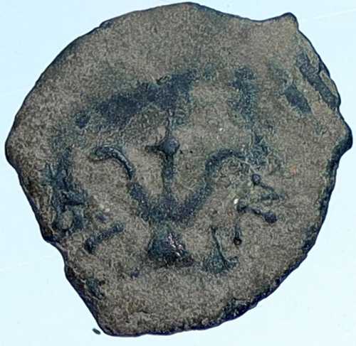 アレクサンダー・ヤンナエウス 聖書時代のエルサレム ユダヤ人寡婦の献金コイン HEND 1150 i114328|世界の紙幣・金・銀・銅 ラフテル