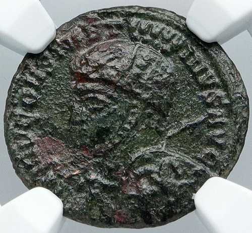 コンスタンティヌス1世(キリスト教の聖人、319年)ローマコイン 勝利の祭壇 NGC i88741|世界の紙幣・金・銀・銅 ラフテル