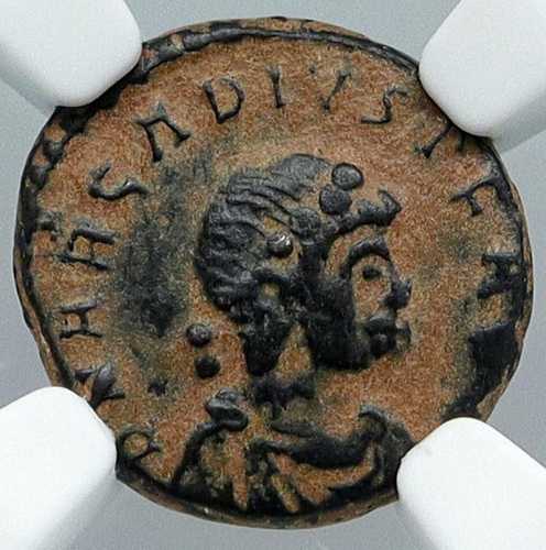 アルカディウス 本物 388年 古代ローマコイン 勝利の天使 スタウログラム NGC i88725｜世界の紙幣・金・銀・銅 ラフテル 70,400円
