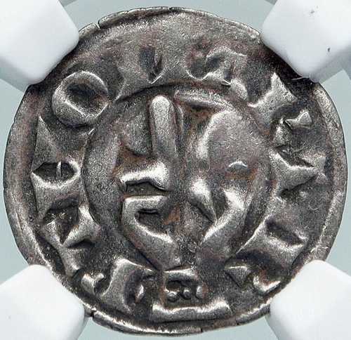 西暦1200年 フランス ブザンソン大司教区 中世銀貨 NGC鑑定済み i87760|世界の紙幣・金・銀・銅 ラフテル