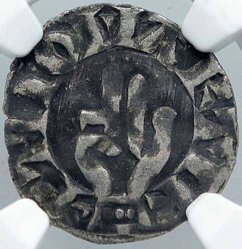 西暦1200年 フランス ブザンソン大司教区 中世銀貨 NGC鑑定済み i88555|世界の紙幣・金・銀・銅 ラフテル