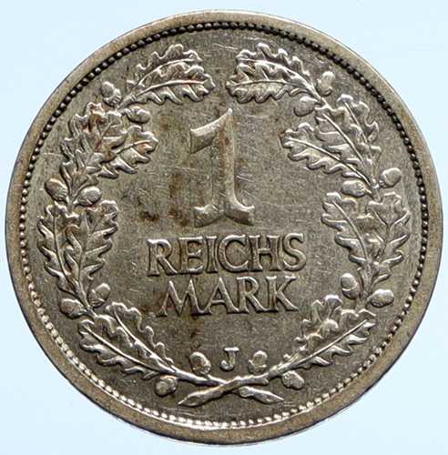 1927年 ドイツ ワイマール共和国 鷲 アンティーク 旧銀貨 i96570｜世界の紙幣・金・銀・銅 ラフテル