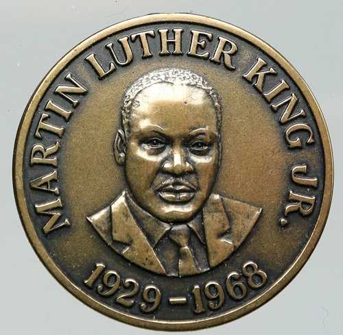 1968-9年 アメリカ合衆国 マーティン・ルーサー・キング・ジュニア MLK 自由の鐘を鳴らそうメダル i92096｜世界の紙幣・金・銀・銅 ラフテル 143,000円