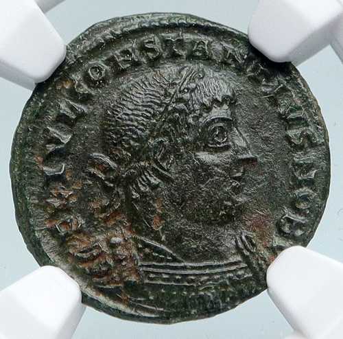 コンスタンティウス2世(コンスタンティヌス大帝の息子)紀元330年 古代ローマ硬貨 レギオン NGC i89689|世界の紙幣・金・銀・銅 ラフテル