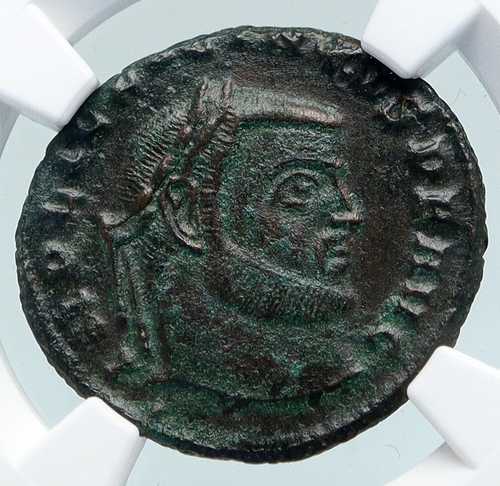 リキニウス1世 本物 古代 313年 オリジナル アンティーク ローマ コイン ゼウス NGC i89428｜世界の紙幣・金・銀・銅 ラフテル