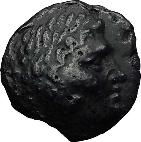 ボスポラス海峡 リューコン2世 紀元前240年 希少なR1 古代ギリシャの本物コイン ヘラクレス i60700｜世界の紙幣・金・銀・銅 ラフテル