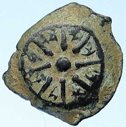 アレクサンダー ジャナエウス 聖書エルサレム ユダヤ人未亡人のダニ コイン HEND 1150 i109376|世界の紙幣・金・銀・銅 ラフテル