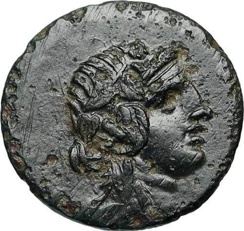 ポントスのアミソス 紀元前105年 ミトリダテス6世 古代ギリシャのコイン ディオニュソス i84324｜世界の紙幣・金・銀・銅 ラフテル