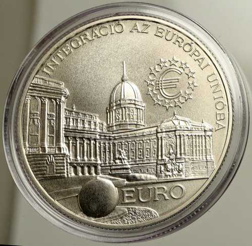 1997年 ハンガリー国立銀行 旧エルシェベト橋 銀貨 2000フォリント i102501｜世界の紙幣・金・銀・銅 ラフテル
