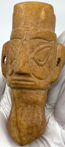古代中国 紅山三星堆産 玉頭像 紀元前2500年~1700年 i119441|世界の紙幣・金・銀・銅 ラフテル