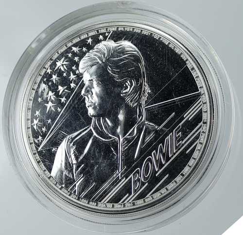 2021年 イギリス エリザベス2世 デヴィッド・ボウイ 銀貨 1オンス 2ポンド i116517|世界の紙幣・金・銀・銅 ラフテル