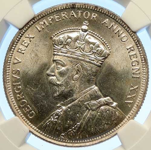 1935年 カナダ（英国統治下）ジョージ5世 ボイジャーズ オールドシルバーダラーコイン NGC i106586｜世界の紙幣・金・銀・銅 ラフテル 169,000円