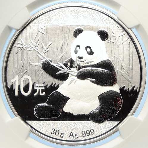 2017年 中国パンダ支部 天壇 銀貨 10元 中国硬貨 NGC i98705|世界の紙幣・金・銀・銅 ラフテル