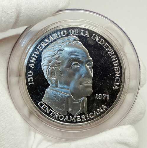 1971年 パナマ 大型 6.2cm プルーフ銀貨 3.8オンス 20バルボア コイン シモン・ボリバル i76338｜世界の紙幣・金・銀・銅 ラフテル