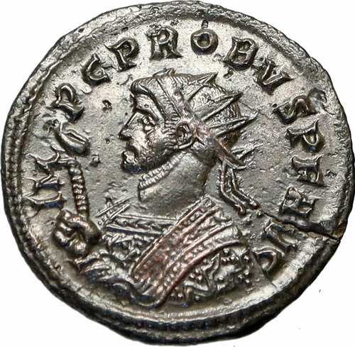 PROBUS 本物の古代 279AD ティシヌム本物のローマのコイン CONCORDIA i84459｜世界の紙幣・金・銀・銅 ラフテル
