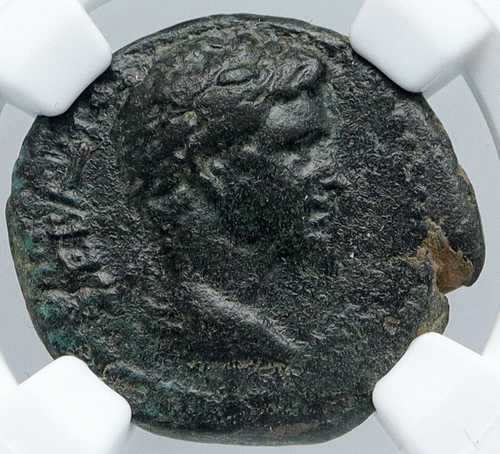 フリギアのアパメイア 紀元前27年 アウグストゥス帝時代の古代ローマ硬貨 アルテミス像 NGC i89153｜世界の紙幣・金・銀・銅 ラフテル