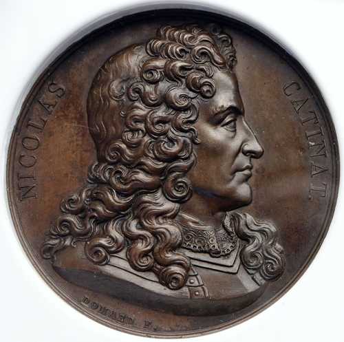 1823年 フランス ニコラ・カティナ・ドマール アンティーク フランス ヴィンテージ ジェトン メダル NGC i88553｜世界の紙幣・金・銀・銅 ラフテル