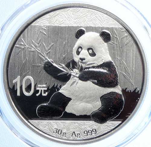 2017年 中国 パンダと天壇の支柱 銀貨 10元 PCGS i109891｜世界の紙幣・金・銀・銅 ラフテル