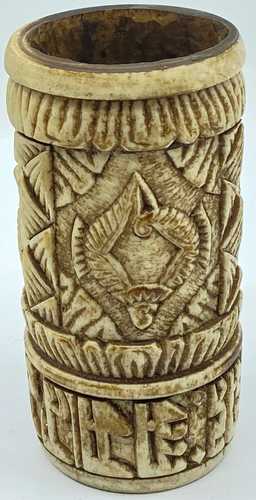 アジア文化 紀元1700年～1900年頃 装飾 円筒形彫刻装飾 i119438｜世界の紙幣・金・銀・銅 ラフテル