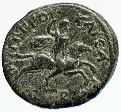馬に乗ったセプティミウス セウェルス 193AD カイサリア カッパドキア 古代ローマ コイン i112096|世界の紙幣・金・銀・銅 ラフテル