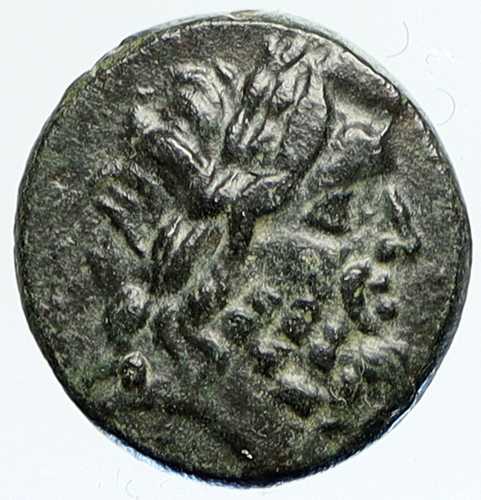 フリギアのアパメイア 紀元前88年 本物の古代ギリシャのコイン ゼウスとアルテミスの像 i111517|世界の紙幣・金・銀・銅 ラフテル
