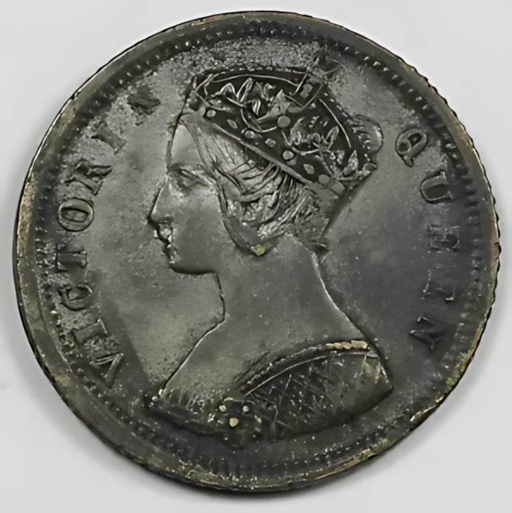 030604アンティーク　ビクトリア女王　1886年　10セント銀貨　かんざし 030604アンティーク ビクトリア女王 1886年 10セント銀貨