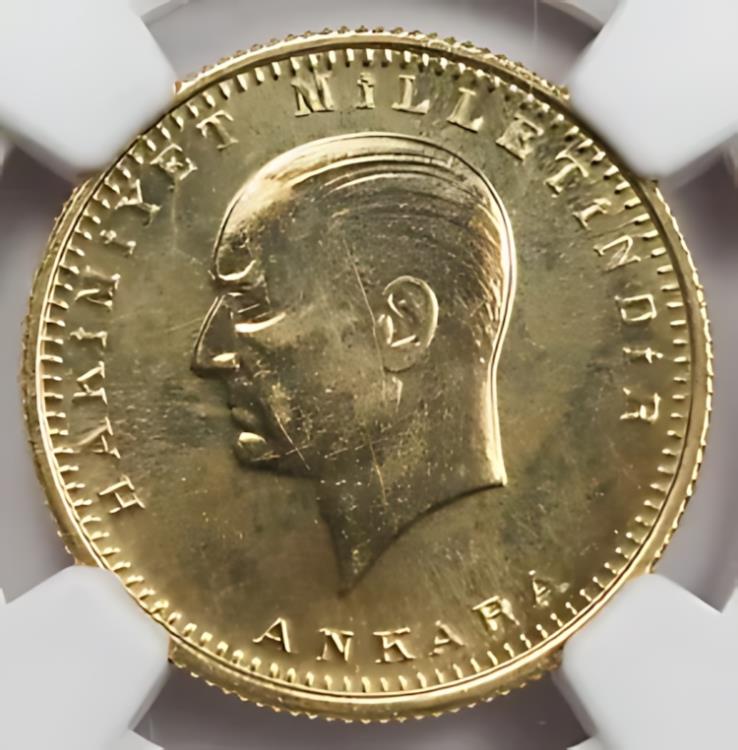 AH1336//1 オスマン・トルコ帝国 25クルシュ金貨 NGC MS62 1726A年 フランス 1ルイドール金貨 NGC MS63 | 港区虎ノ門の