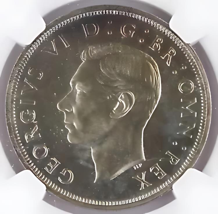 1951年　ジョージ6世　1クラウン　PCGS 1951年 ジョージ6世 1クラウン PCGS イギリス 1951年 1クラウン